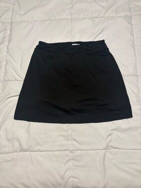 Classic Black Women's Skort